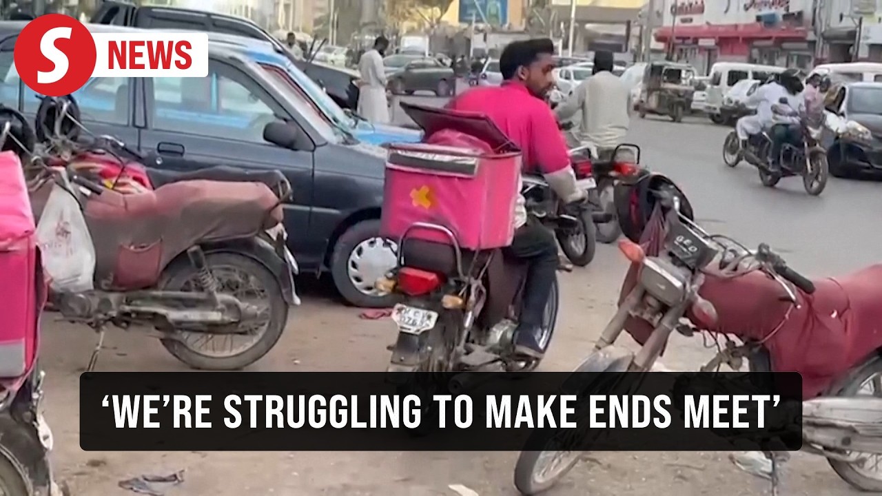 'Life is really tough right now' - Pakistan delivery riders struggle as fuel costs soar