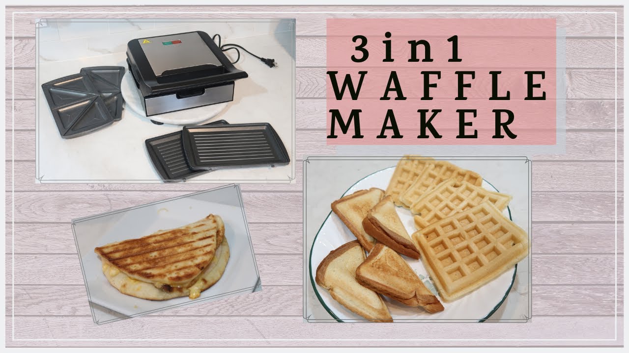 Redmond 3 in 1 waffle maker review // Kitchen Must Have / BlondieNextDoor