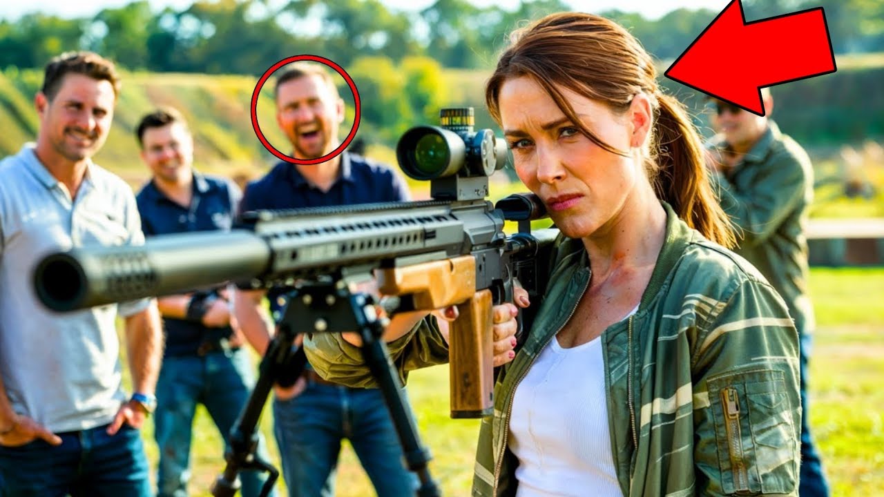 Des tireurs snobs se moquent d'une femme simple au stand de tir, mais son tir unique les fait taire!