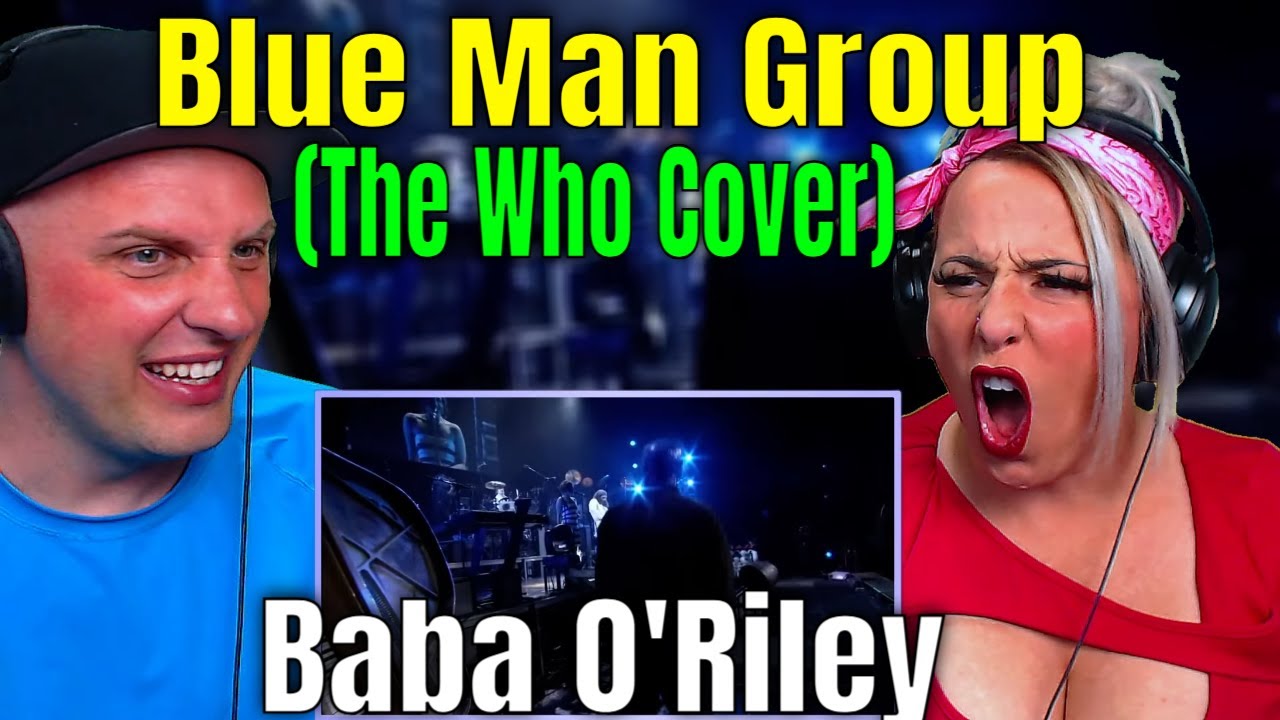 Reaction To Blue Man Group - Baba O'Riley (The Who Cover) THE WOLF HUNTERZ REACTIONS