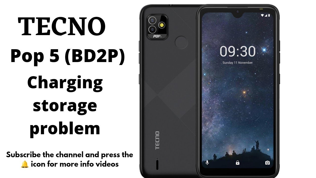 TECNO Pop5 BD2P Charging storage Problem solution#tecno #vivo #oppo #charger #problem #infinix