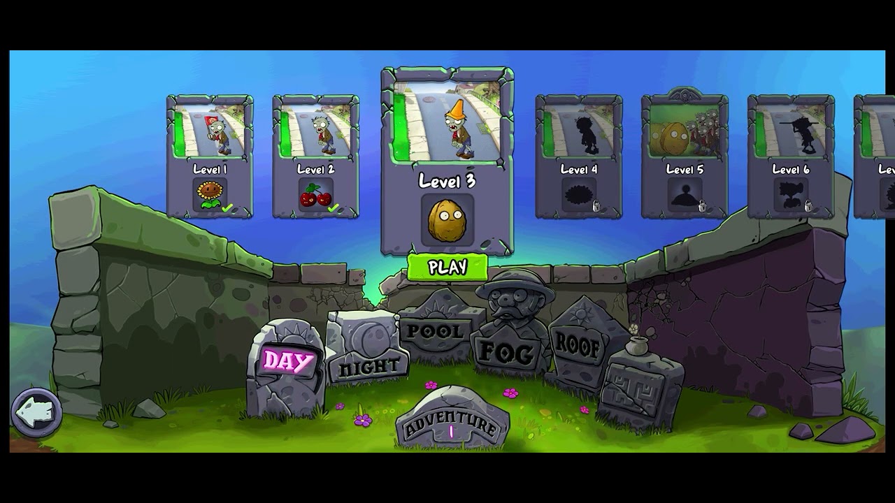 Playing pvz pt1