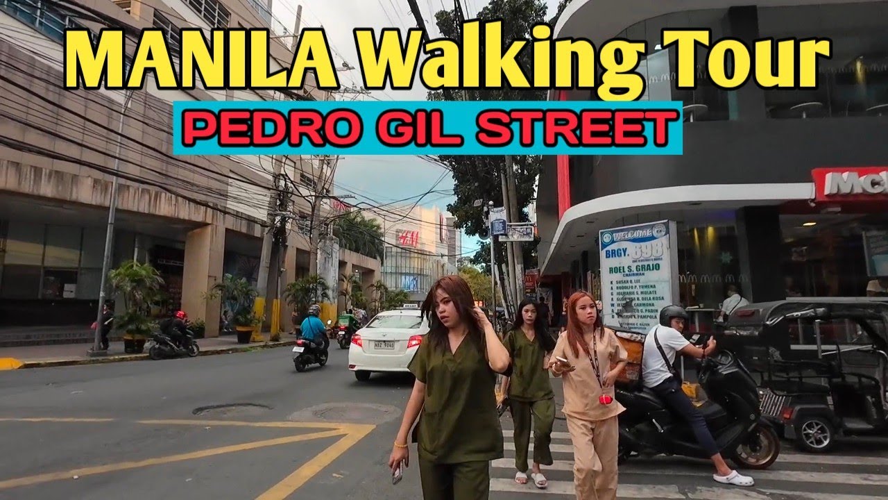 MANILA WALKING TOUR | PEDRO GIL ST. ERMITA MANILA PHILIPPINES,