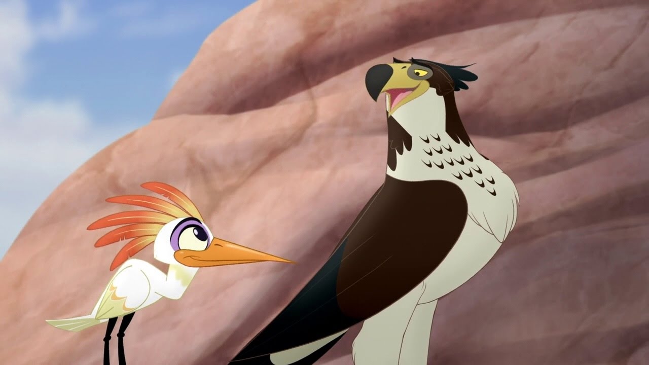 Lion Guard: Ono Hangs out with Hadithi | Ono's Idol HD Clip