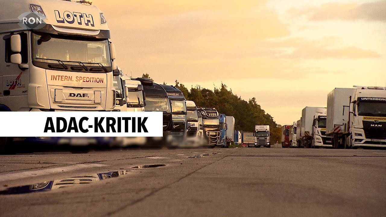 Zu wenig Parkplätze für LKW-Fahrer | RON TV