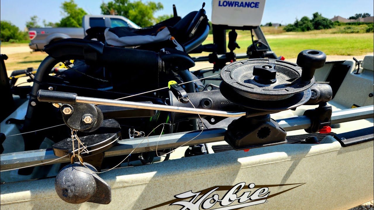 Kayak Downrigger Setup