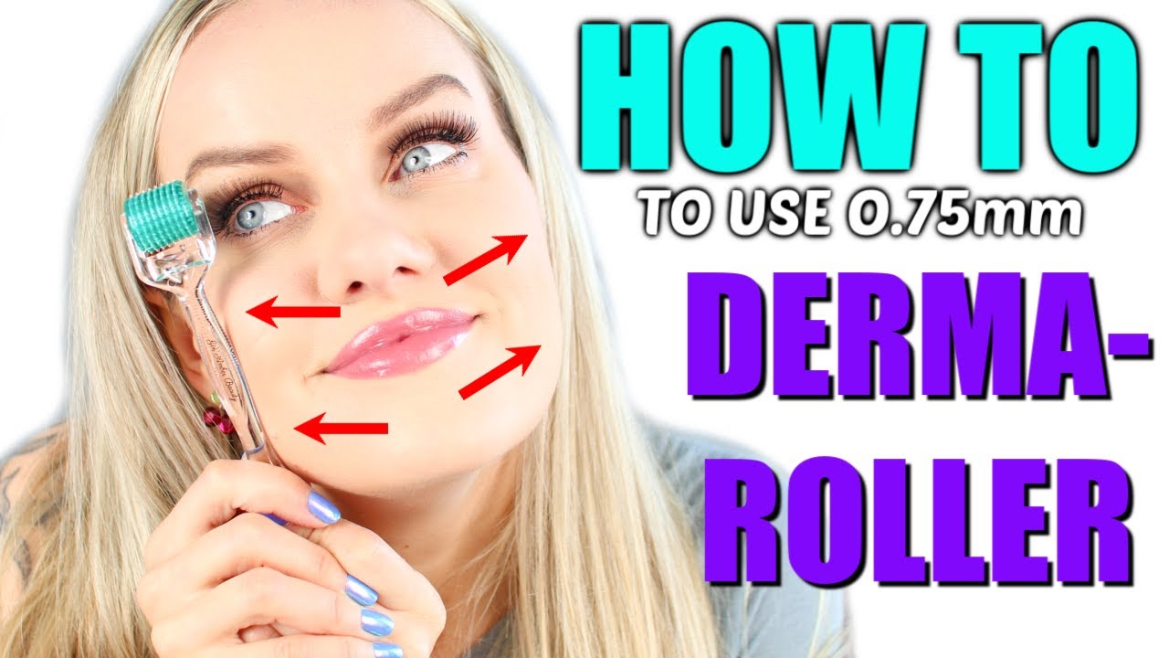 HOW TO USE 0.75mm DERMAROLLER