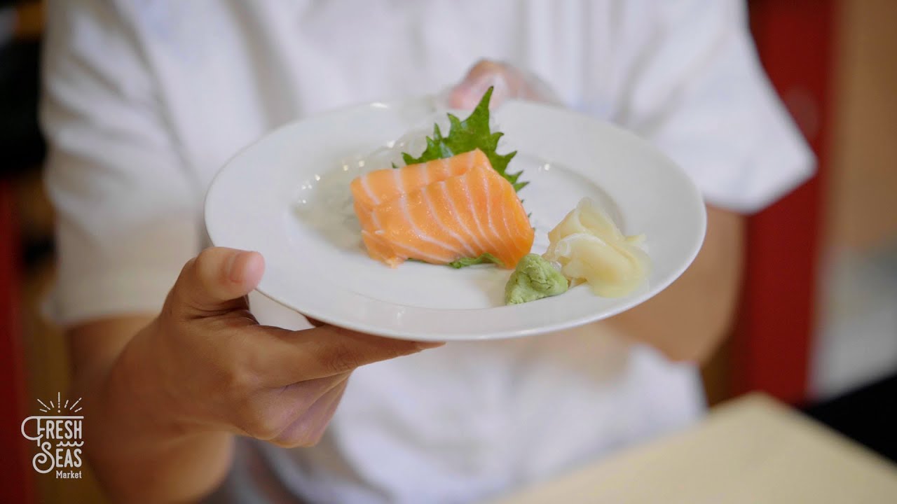 How To Make Sashimi with King Salmon