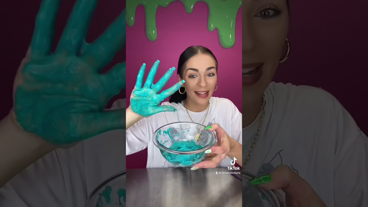 FIXING A 2 YEAR OLD SLIME😱😱 #slime #slimeshop