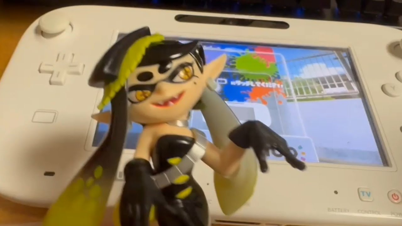 スプラトゥーン1で新しいamiiboを使ってみた