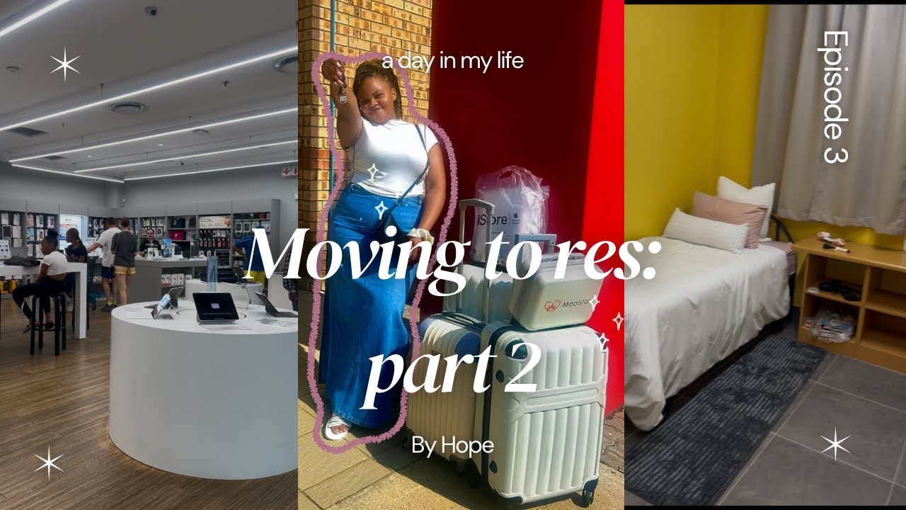 Part 2- Moving to res || uni vlog