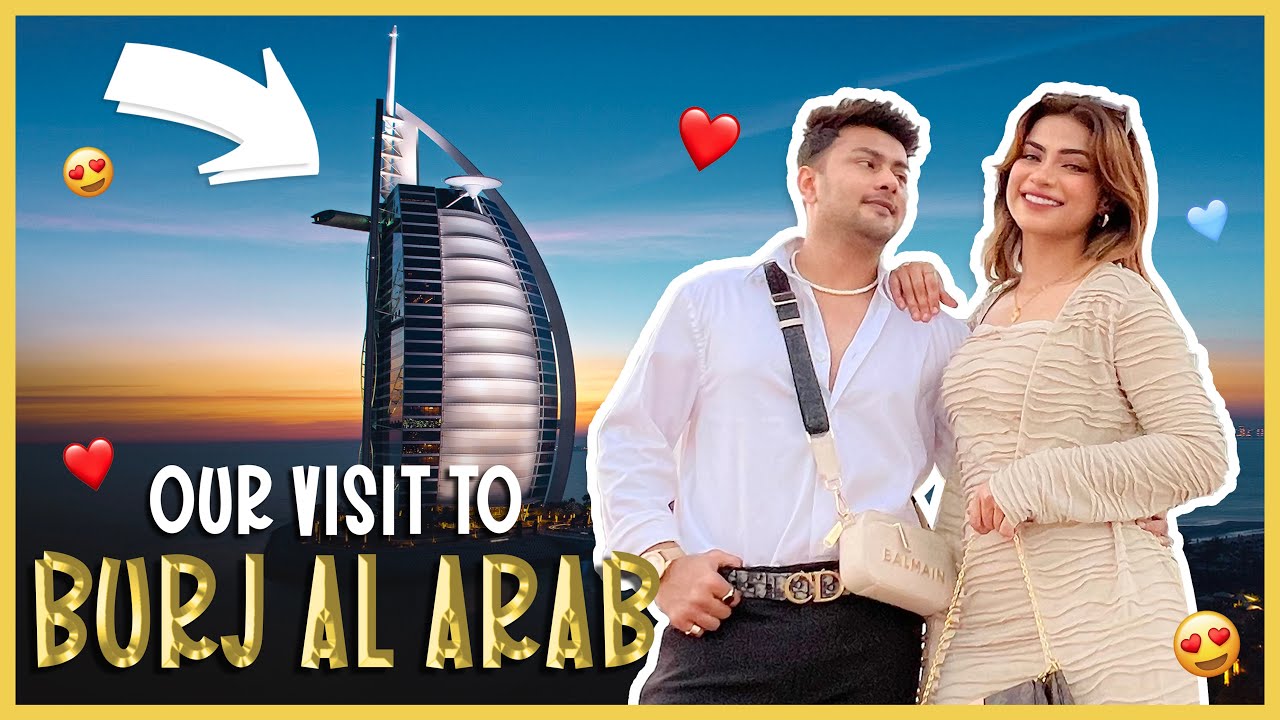 We visited the world's only 7 star hotel- Burj Al Arab 🤩😱 || Dubai vlog part 11 || Nagma Mirajkar