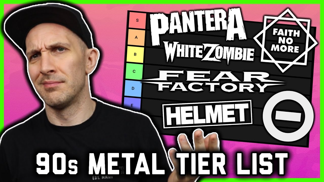 The ultimate 90s metal tier list