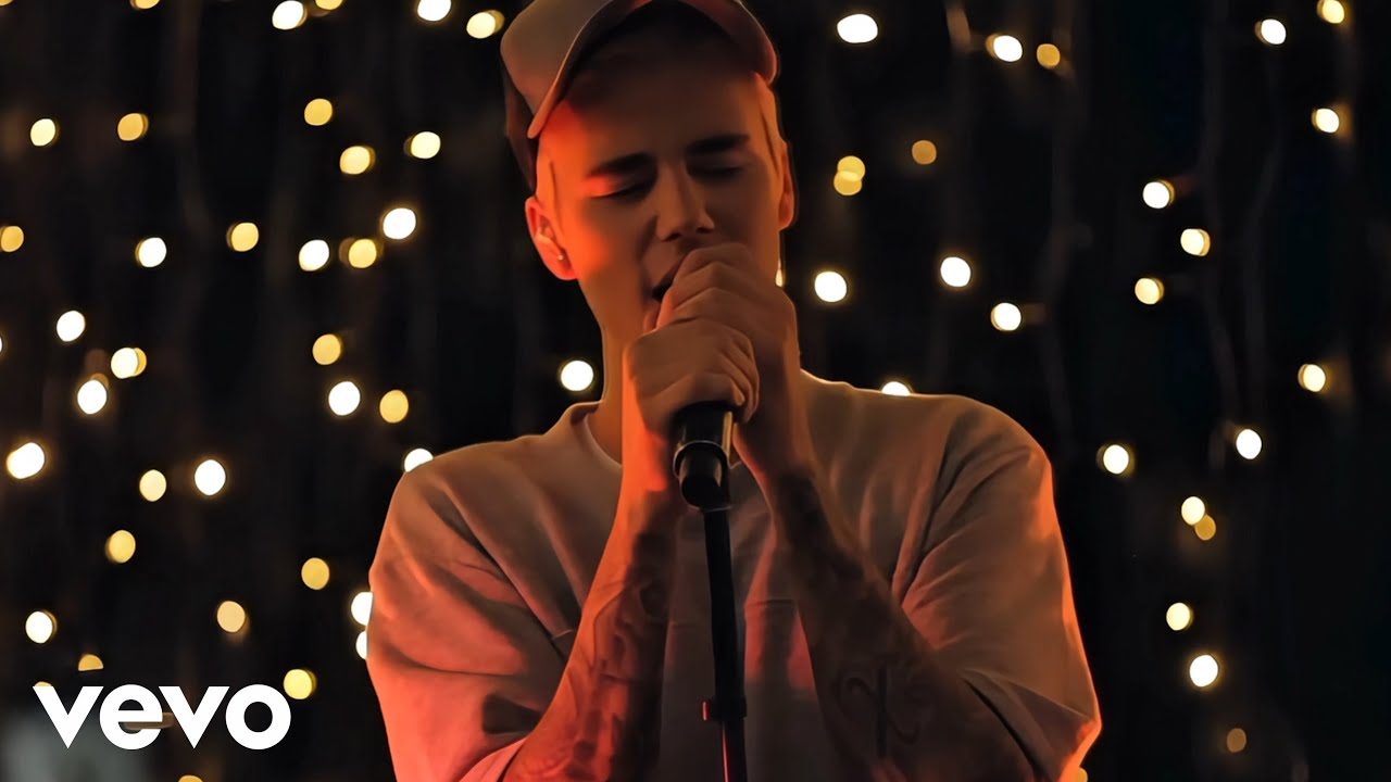 JUSTIN BIEBER 'WHAT DO YOU MEAN' LIVE ACOUSTIC 4K 