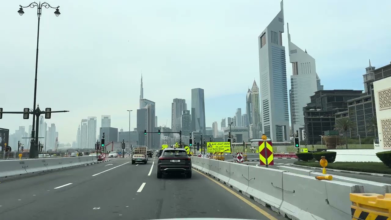 Satwa to Gate Village 2 DIFC 🇦🇪 | Smooth Dubai Drive | 4K 60FPS 11 March 2026