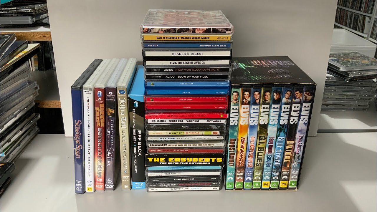 CD Finds #161 - 60’s & 70’s Classic Rock (In Order: Stones, Cream,Easybeats, Beatles, AC/DC, Elvis)