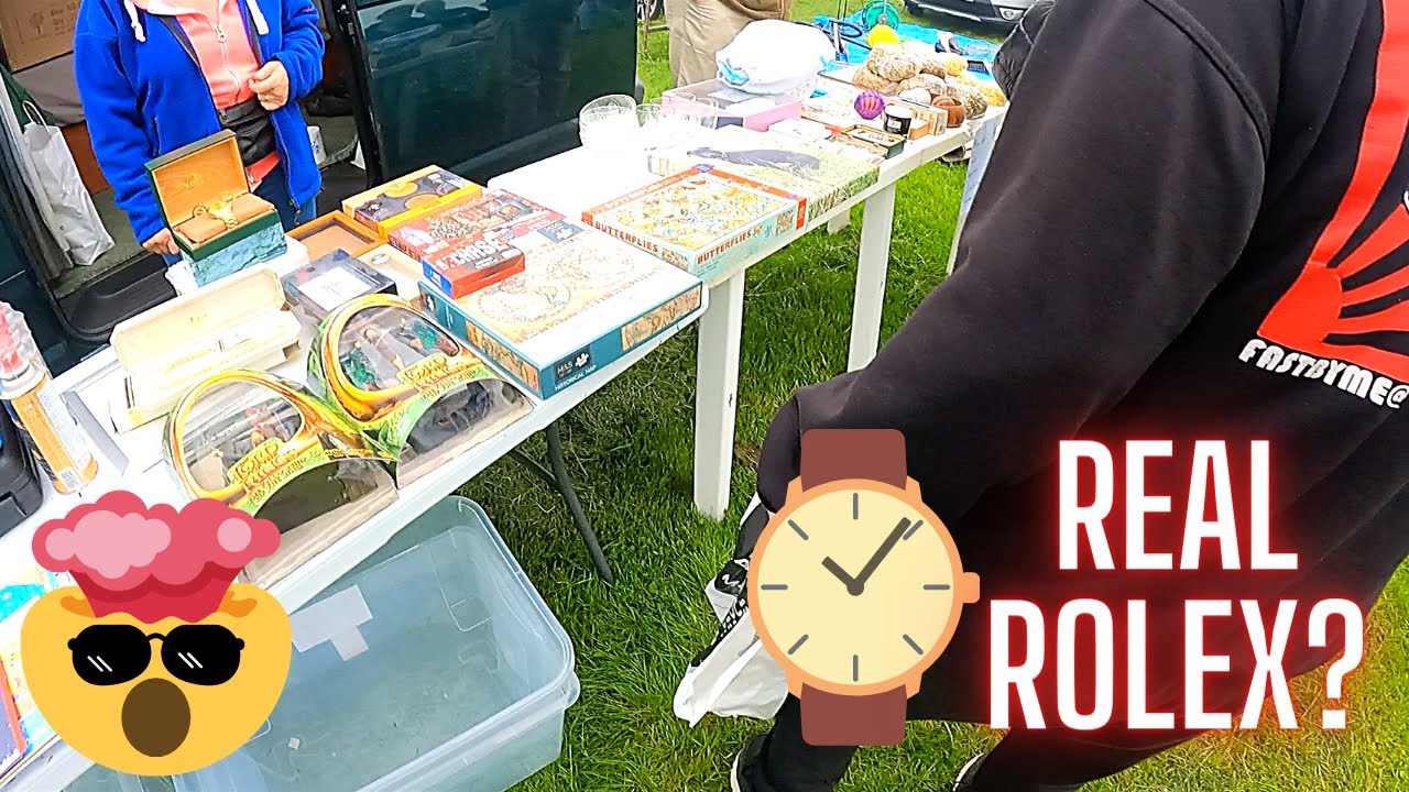 Rolex & Chanel Found At The Same Car Boot!!! ⌚👀💰🕶👀💰