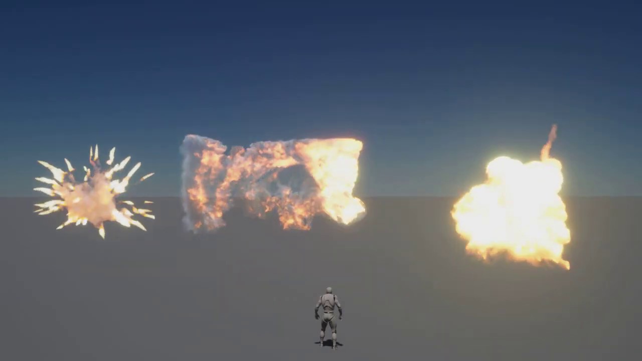 EmberGen pyro + UE4 test