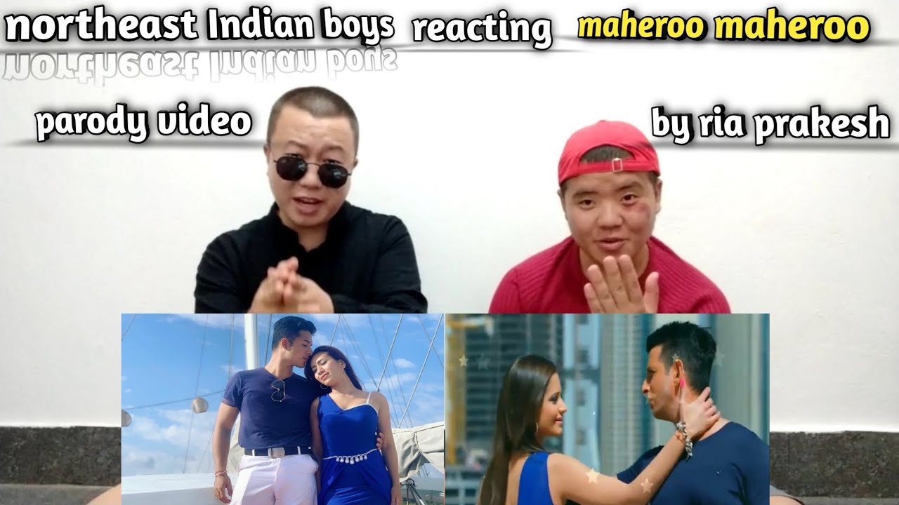 Northeast Indian Boys React|Maheroo Maheroo| Parody Song|By Ria Prakesh|Versi Indonesia
