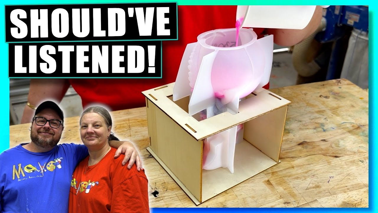 We BENT The Rules With Our New Resin Mold!