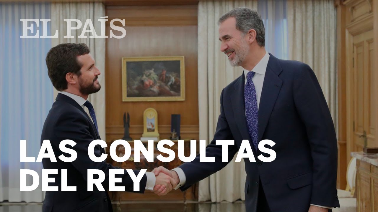 Así han sido las CONSULTAS del REY para la #INVESTIDURA