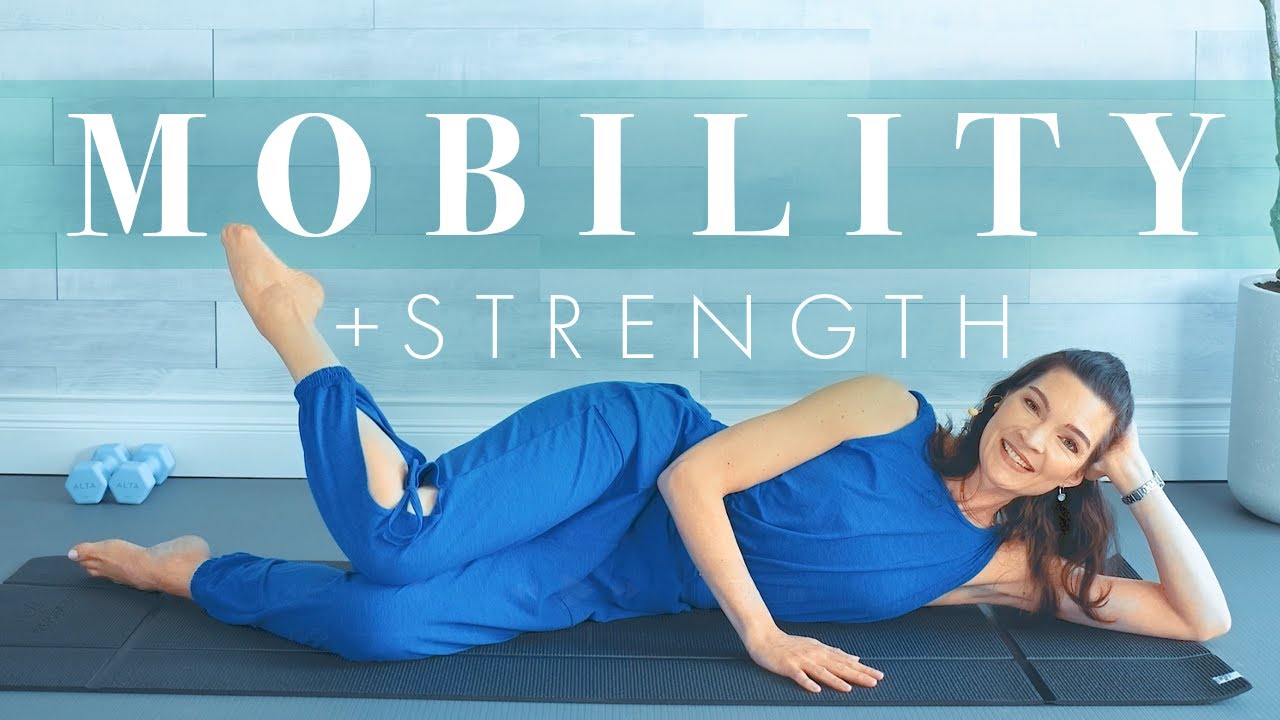 Increase your Strength & Mobility! Total Body Mat Workout for Beginners & Seniors