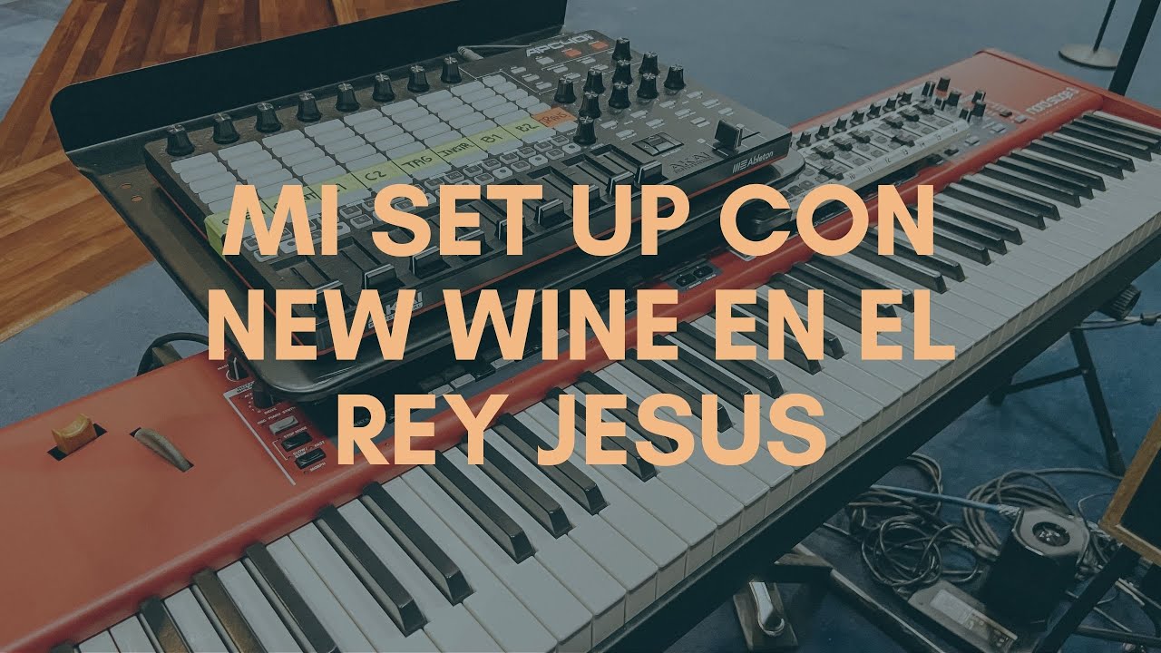 Mi Set Up con New Wine (2022) en la Iglesia El Rey Jesus Miami