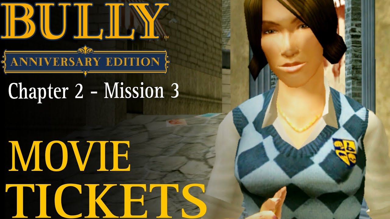 Bully Anniversary Edition - Chapter 2 - Mission #3 - Movie Tickets