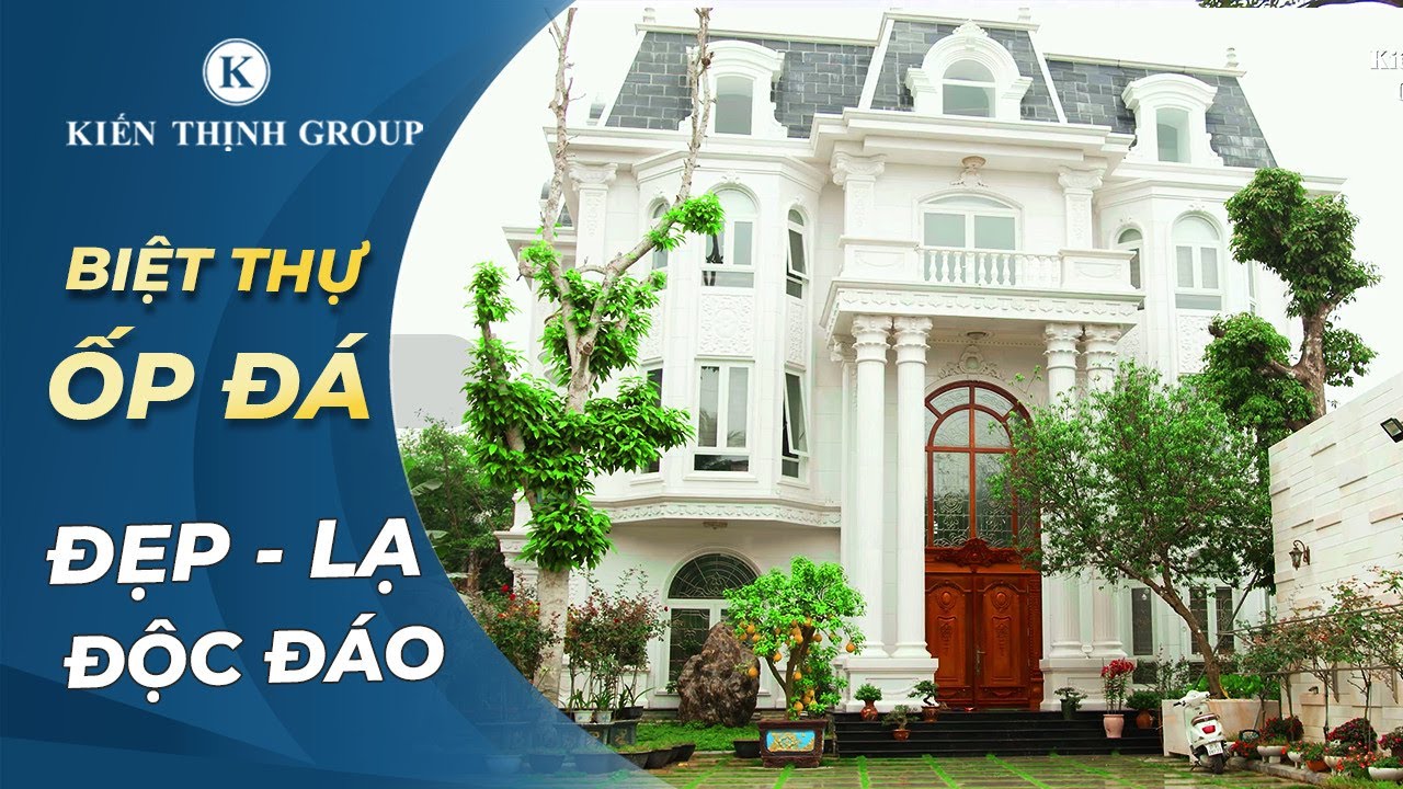 Ngôi Biệt Thự Tân Cổ Điển 3 Tầng Đẹp  Ốp Đá Độc Đáo ở Nghệ An