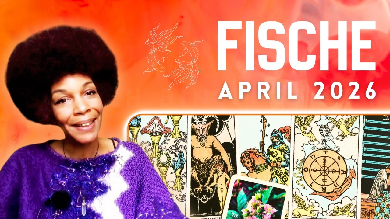 FISCHE April 2026 Tarot ♓️ WARTE Nicht L&auml;nger!