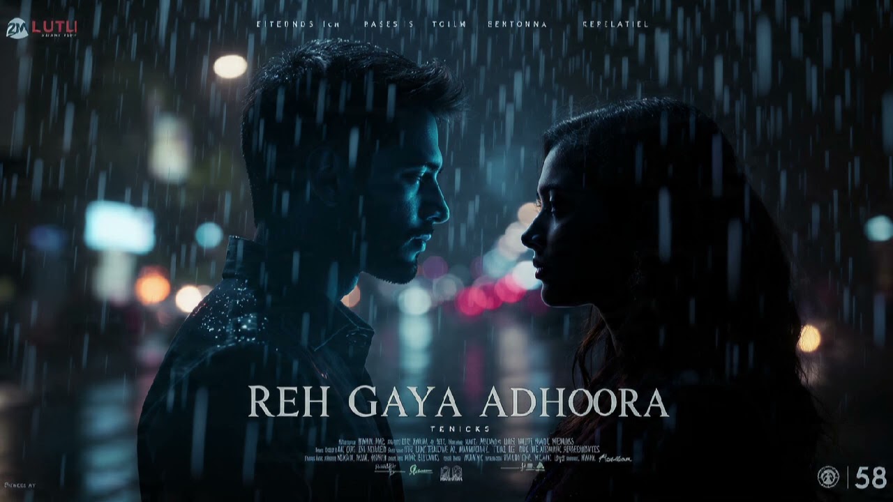 Reh Gaya Adhoora | AI Generated Sad Romantic Hindi Song | Acoustic Duet
