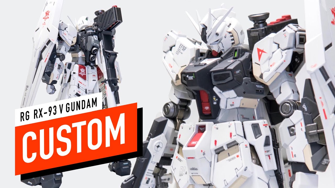 GUNPLA CUSTOM - Custom Build RG Nu Part 3
