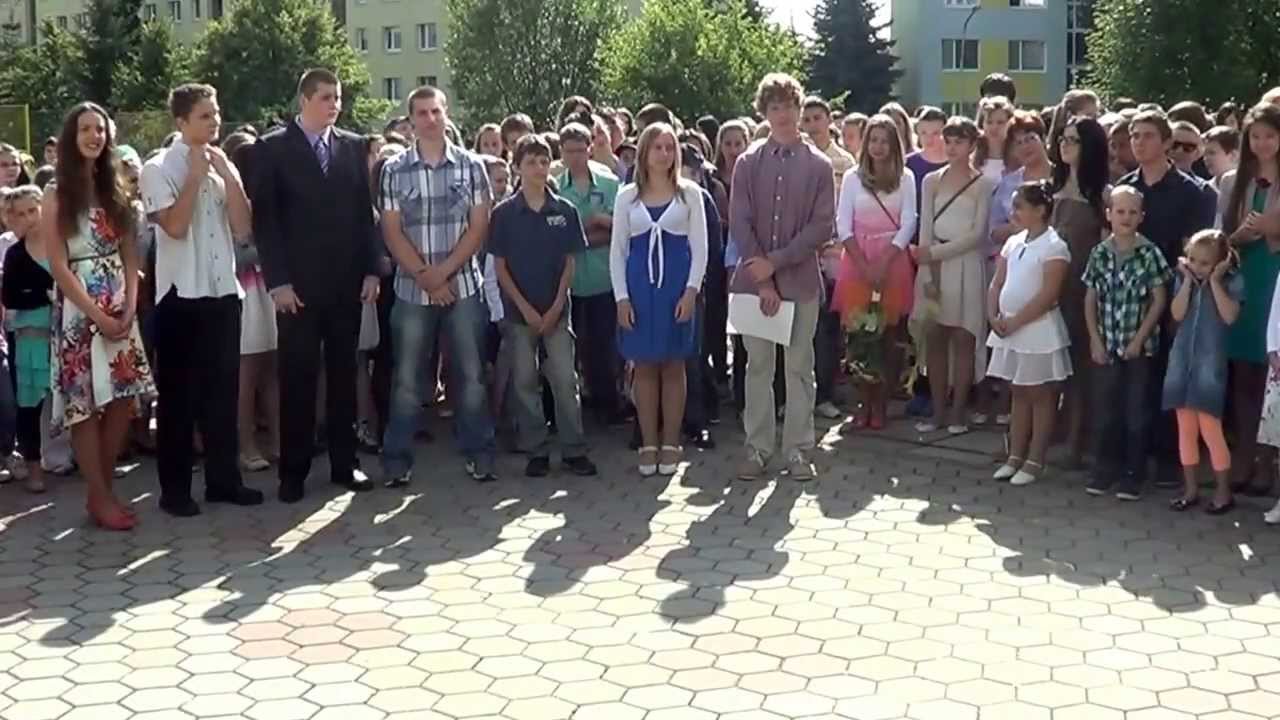 Koniec školského roka 2012/2013 - rozlúčka s deviatakmi - ZŠ Pieninská 27, Banská Bystrica