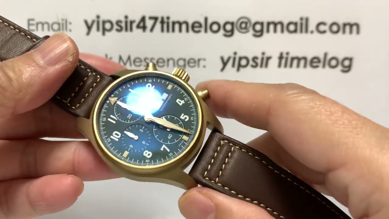 IWC PILOT SPITFIRE CHRONO 387902 41mm