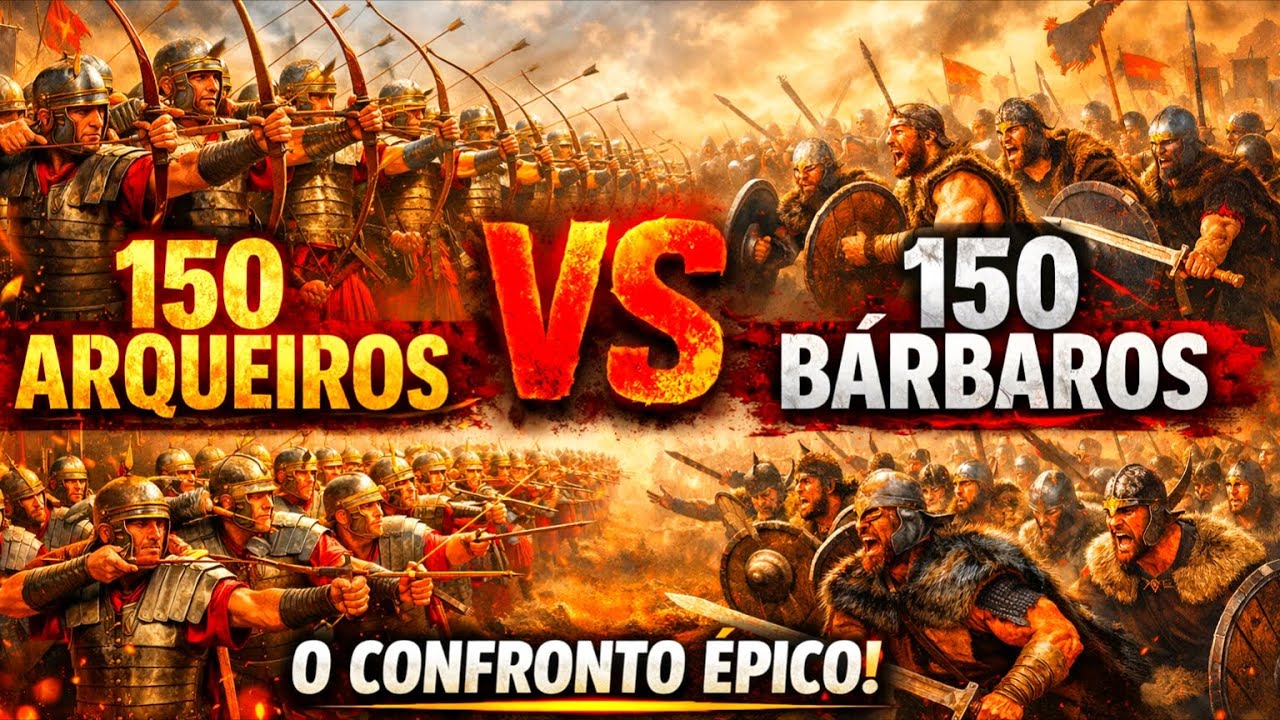 Mount and blad warband Mod Rome 150 Arqueiros VS 150 Infantes, #mountandblade #historia #medieval 