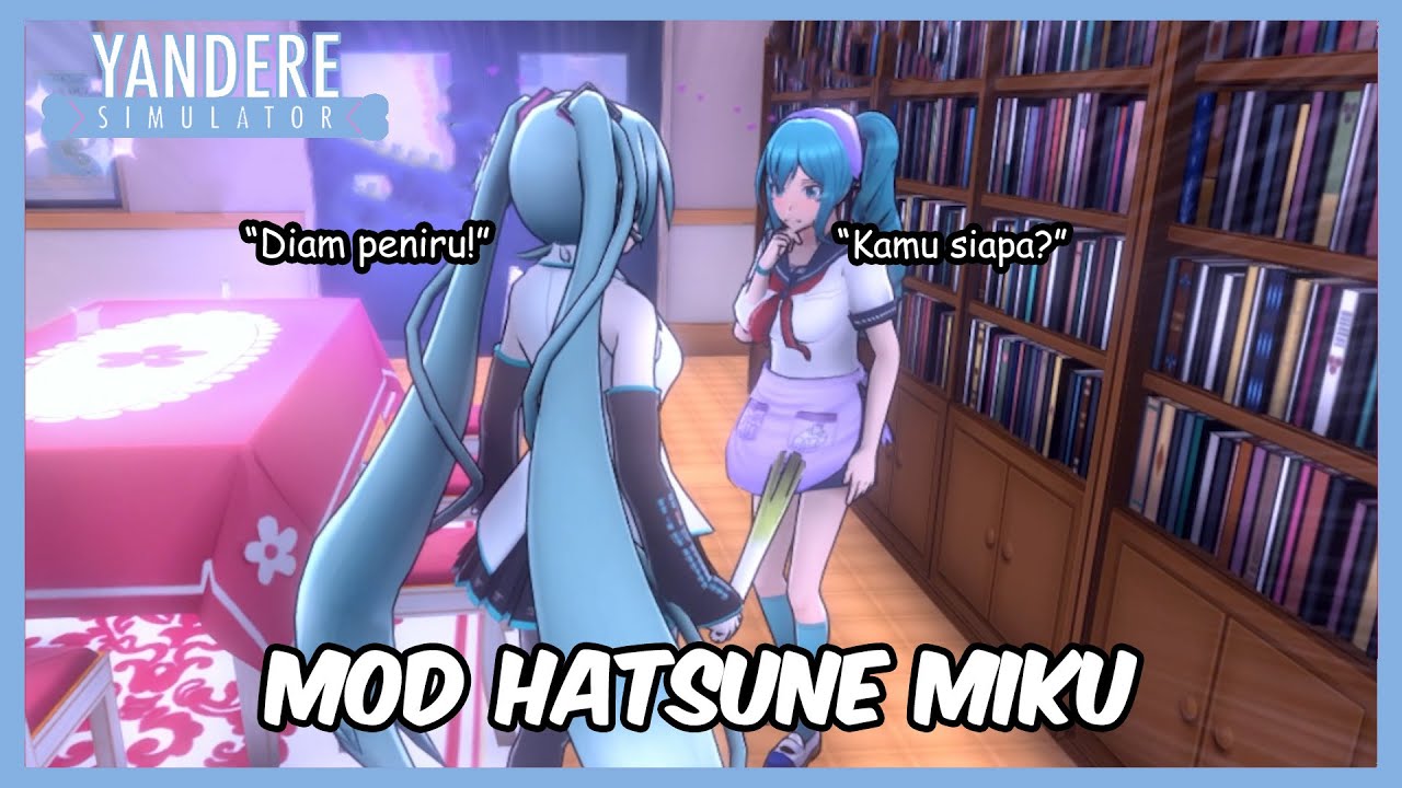 Hatsune Miku Di Yandere Simulator - Yandere Simulator Indonesia #96