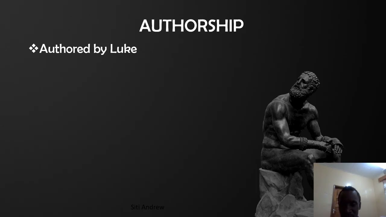 ACTS OF THE APOSTLES: INTRODUCTION