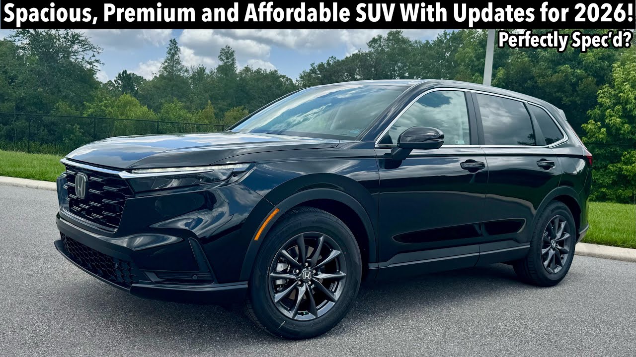 2026 Honda CR-V EX-L: TEST DRIVE+FULL REVIEW