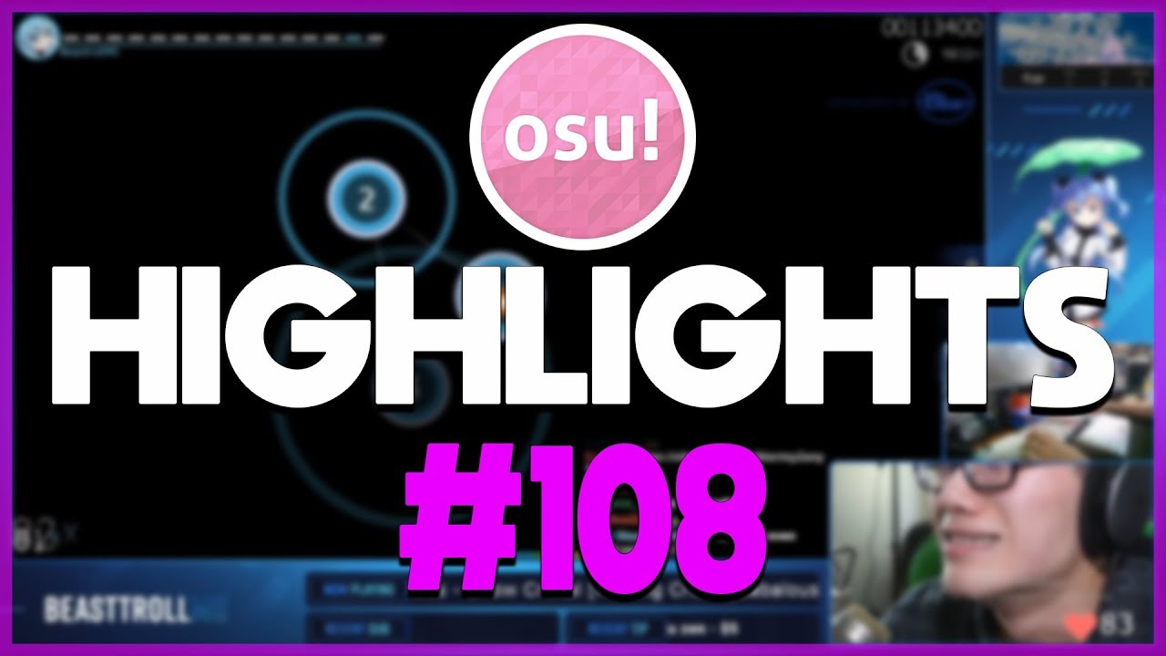 BeasttrollMC Plays A Viewer Map! - osu! Stream Highlights #108