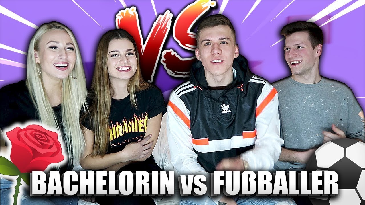 Fu&szlig;baller ⚽️ vs Bachelorette  🌹 (Challenge)