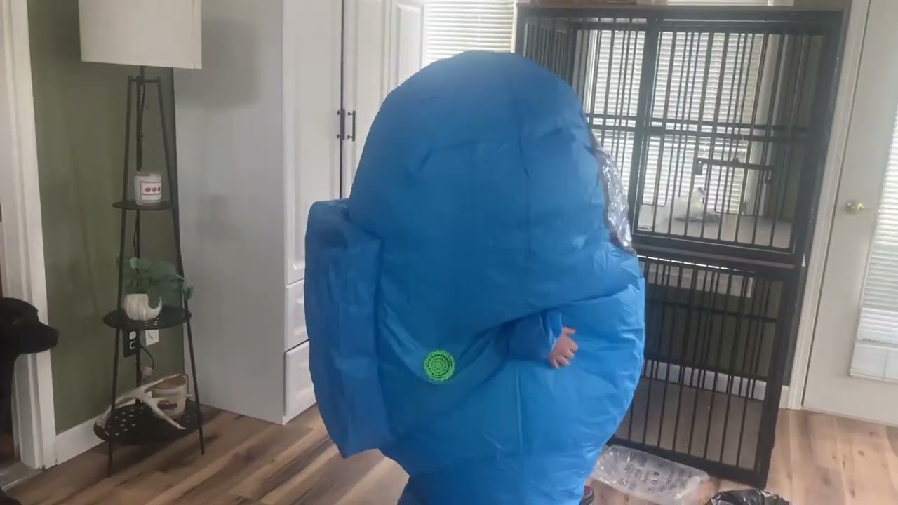 Honest review of PQ Impostor Inflatable Astronaut Space Costume, Inflatable costume, Halloween