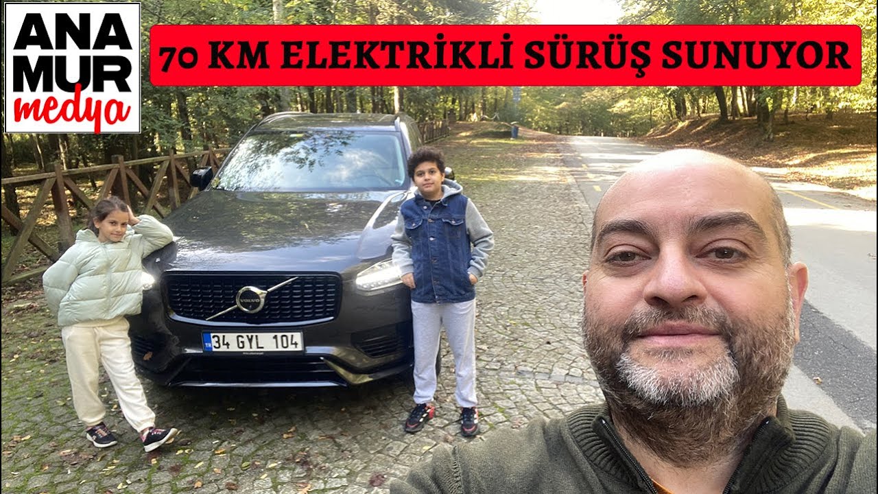 Yeni Volvo XC90 Recharge T8 AWD PHEV 455 HP 2023 Baba Oğul Kız Test