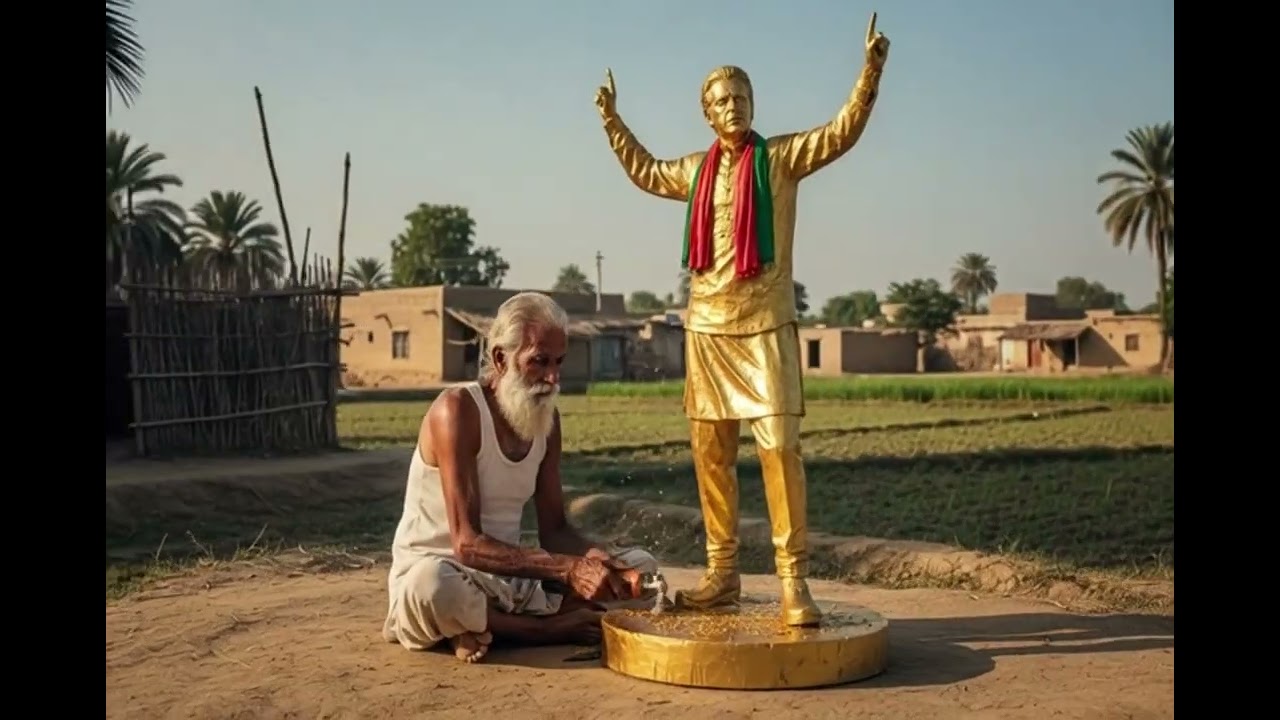 Hand made statue of imran khan 