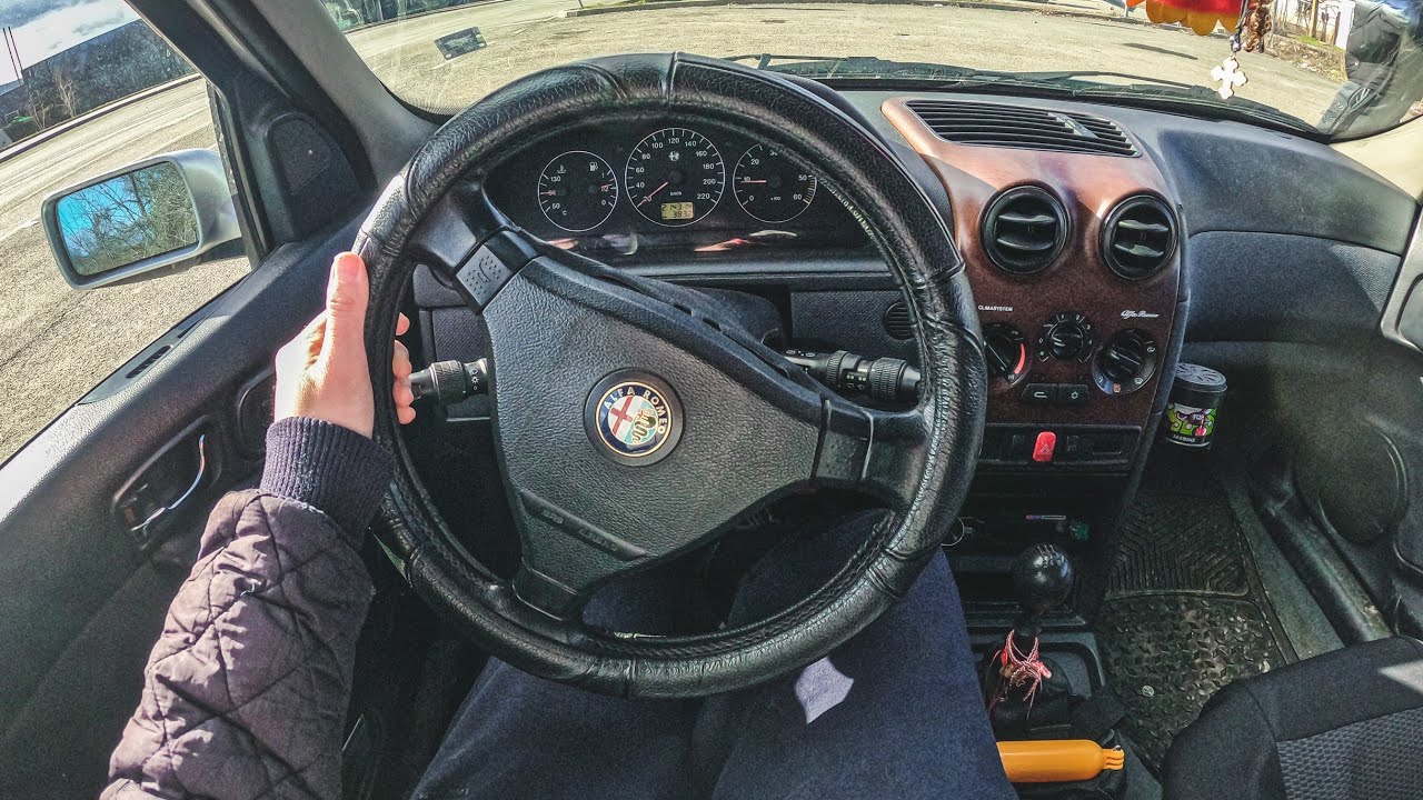 Alfa Romeo 146 1.9JTD 130 HP + REMAP ( POV Driving )