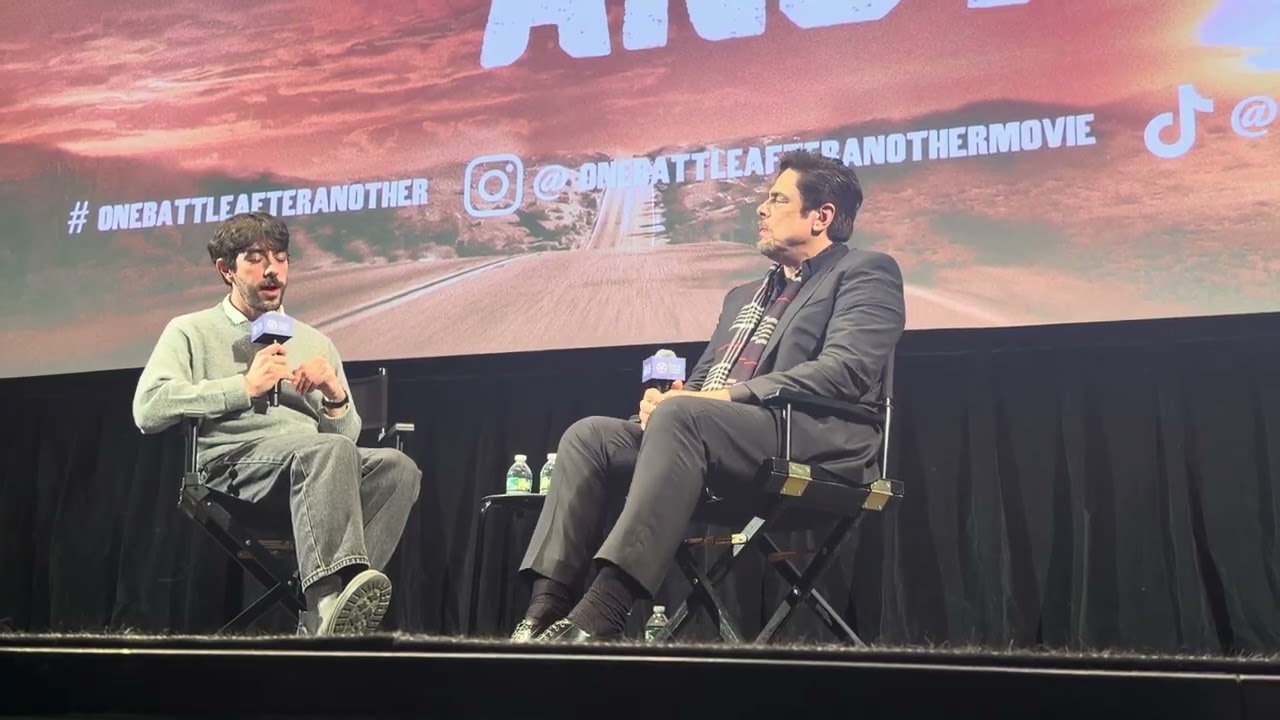 “One Battle After Another” Movie Q&A with Benicio Del Toro 1/5/26