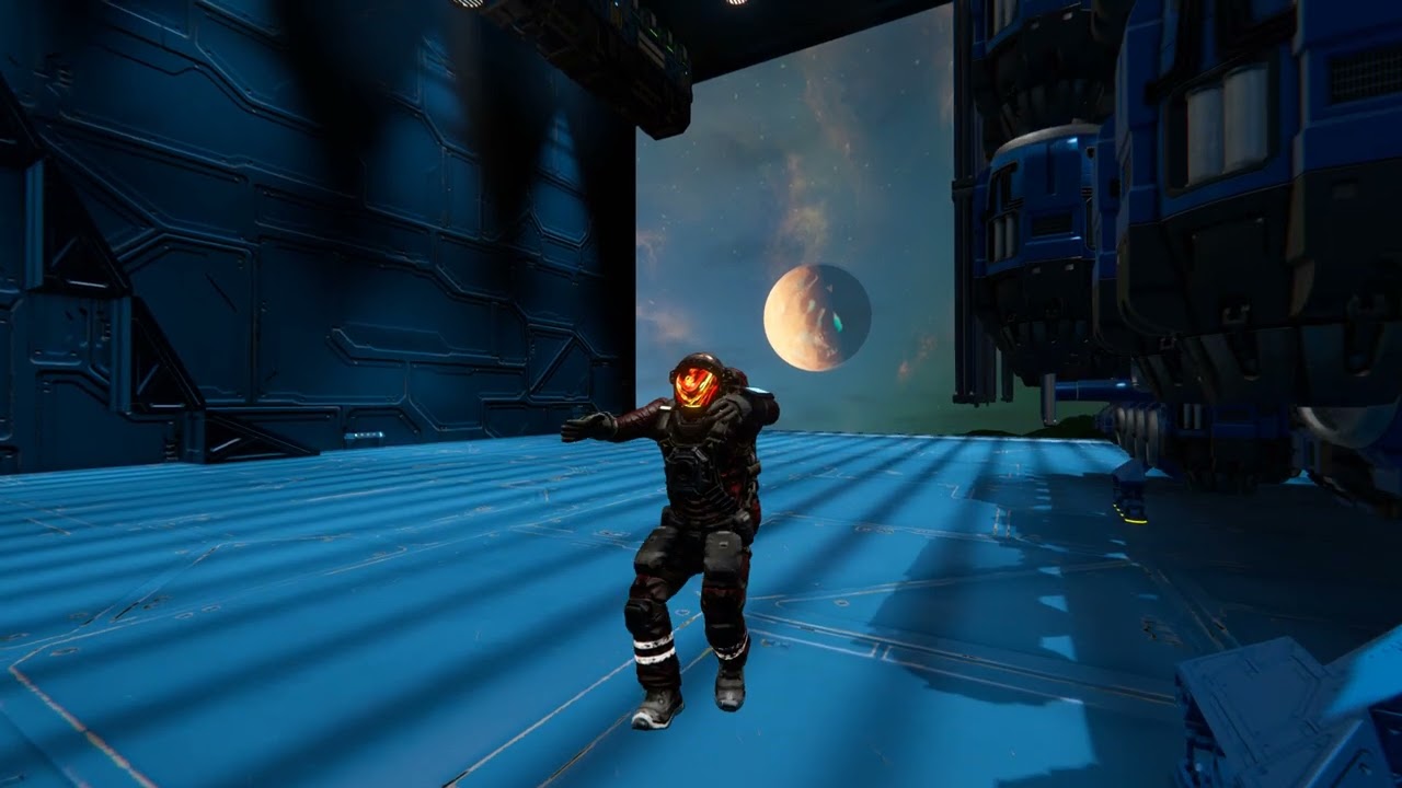 Space Engineers ONE - opening hanger doors