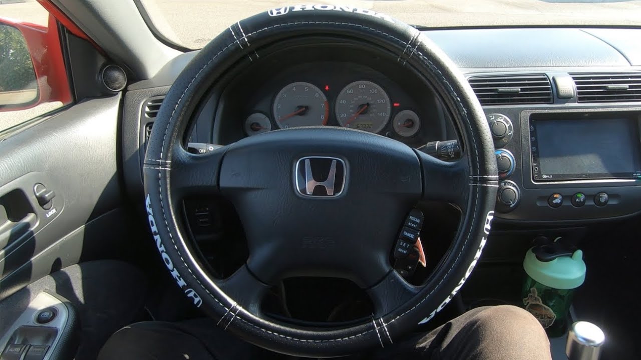 2003 Honda Civic Ex POV Test Drive Freeway / City Driving