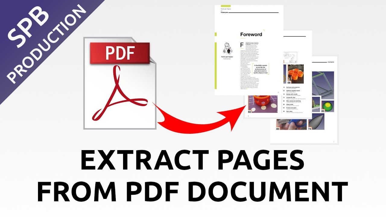 Extract Pages from PDF Document with Free Desktop Tool PDF4QT