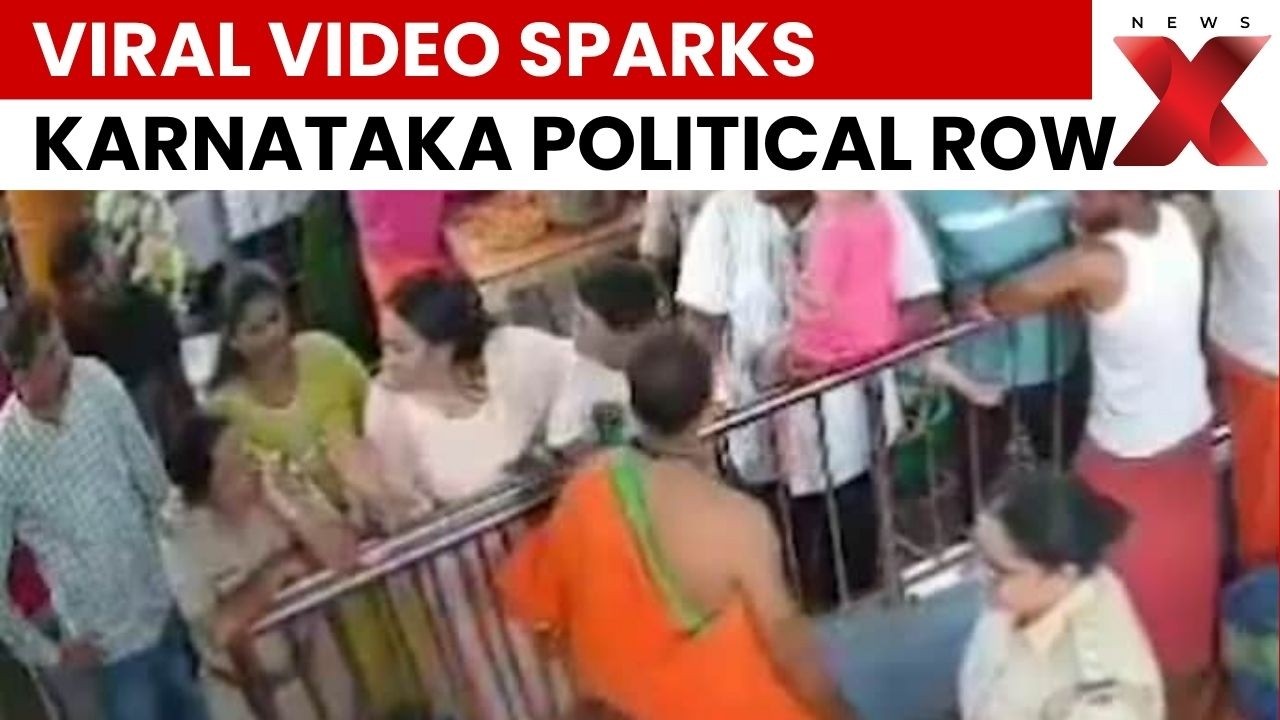 BJP MLA's Daughter Allegedly Slaps Woman PSI in Viral Video, Complaint Filed | NewsX
