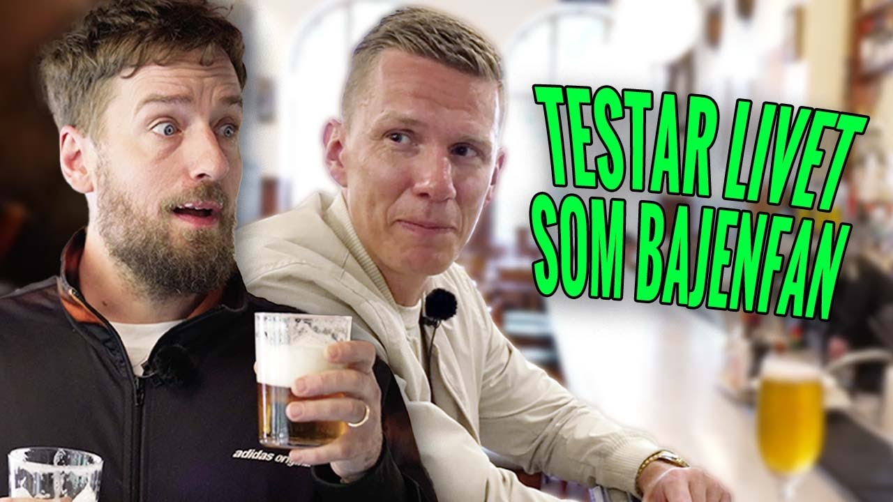 Testar livet som Bajenfan med Nisse Hallberg